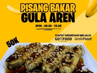 PISANG BAKAR GULA AREN